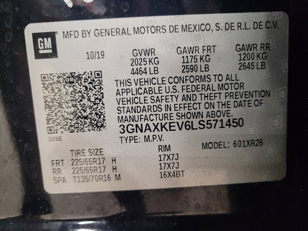 Used 2020 Chevrolet Equinox LT image 33