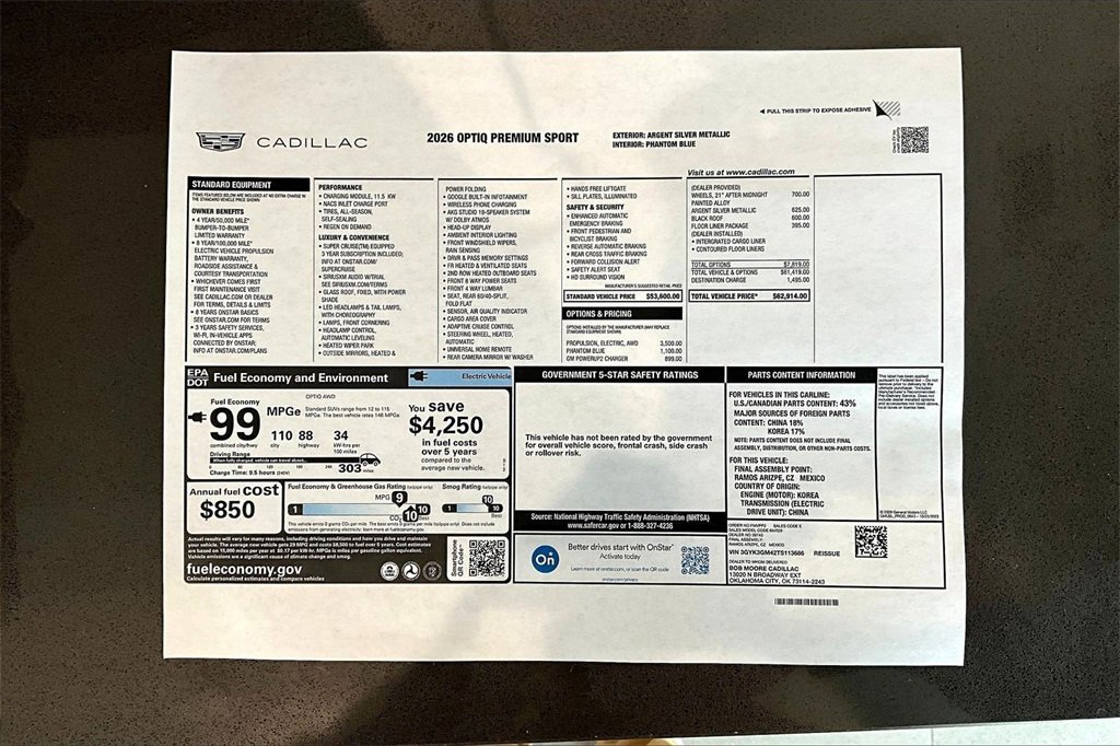 New 2026 Cadillac Optiq Sport 2 image 14
