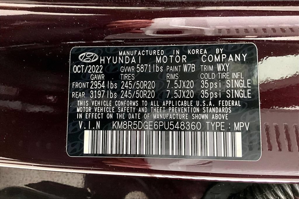 Used 2023 Hyundai Palisade Limited w/ Cargo Package AWD/4WD image 35