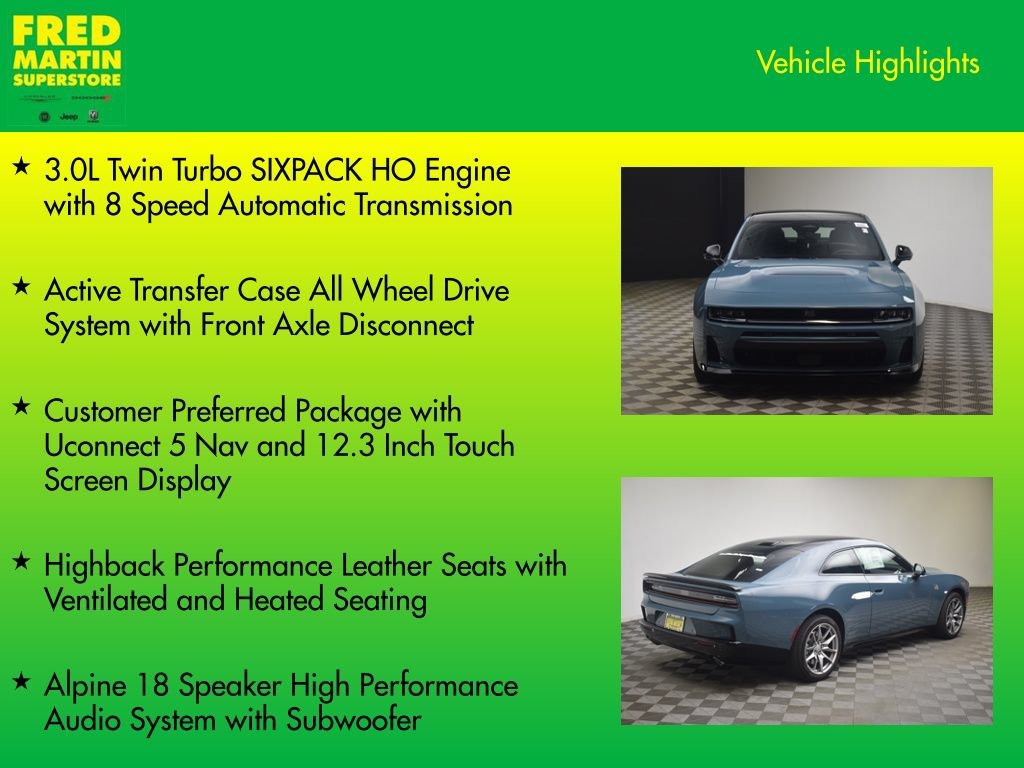 New 2027 Dodge Charger Scat Pack AWD/4WD image 8