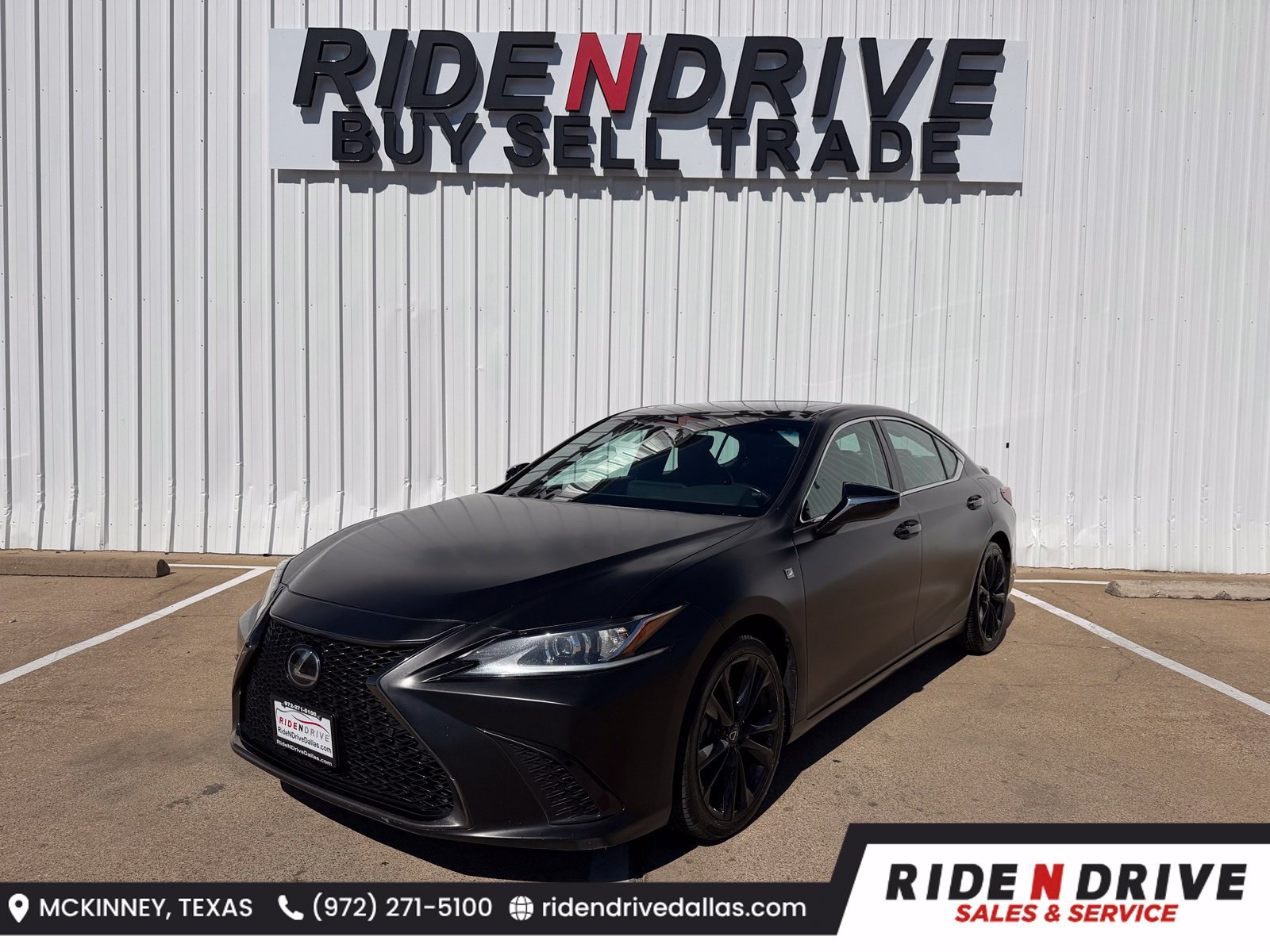 Used 2022 Lexus ES 350 F Sport w/ Accessory Package 2 FWD image 1