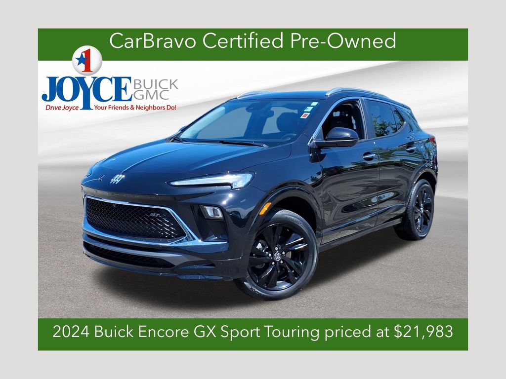 Certified 2024 Buick Encore GX Sport Touring w/ Advanced Technology Package