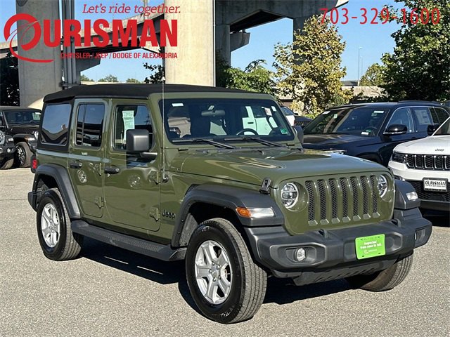 Certified 2021 Jeep Wrangler Unlimited Sport