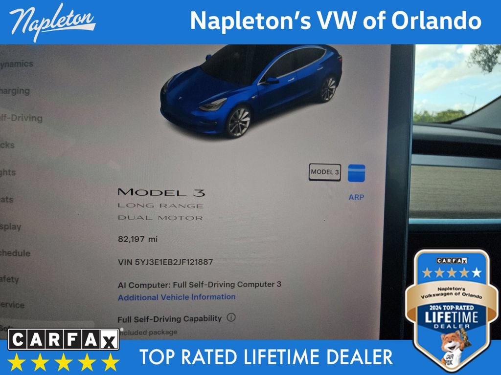 Used 2018 Tesla Model 3 Long Range AWD/4WD image 23