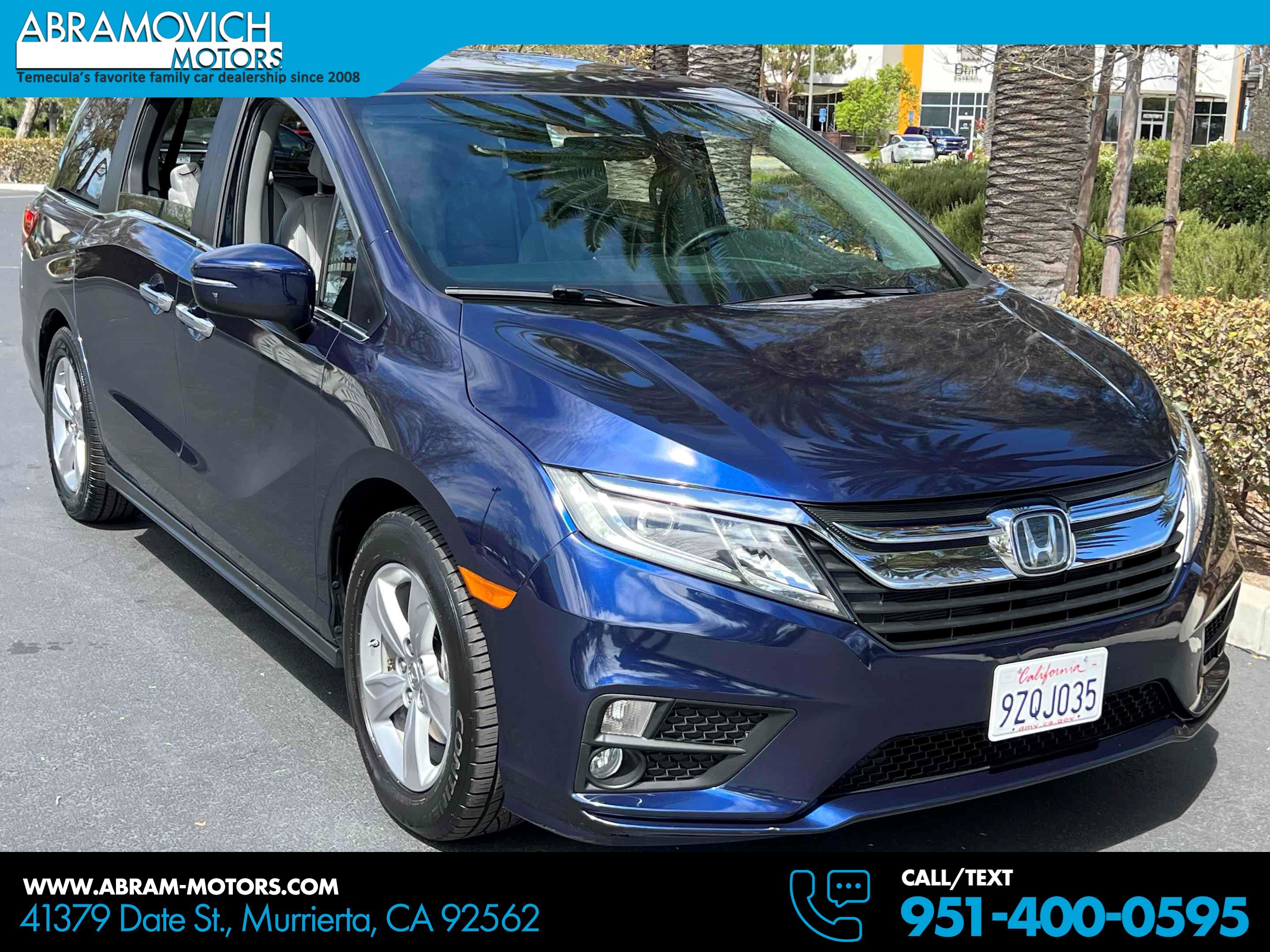 Used 2019 Honda Odyssey EX-L