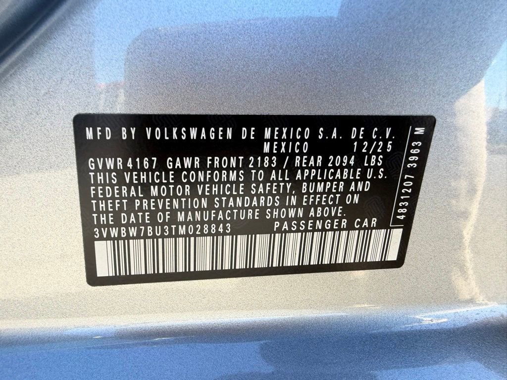 New 2026 Volkswagen Jetta Sport FWD image 28