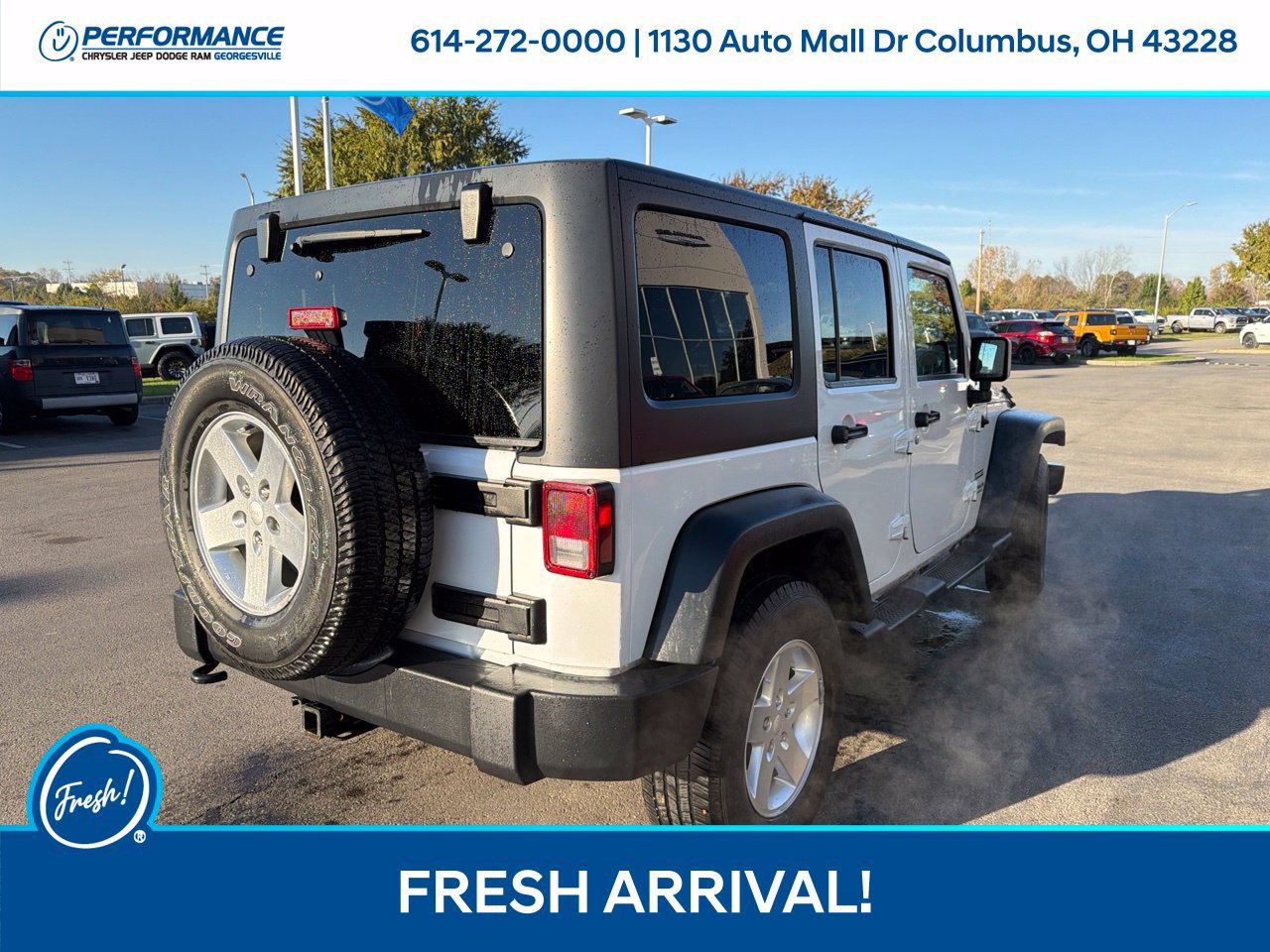 Used 2014 Jeep Wrangler Unlimited Sport w/ Quick Order Package 24S AWD/4WD image 10