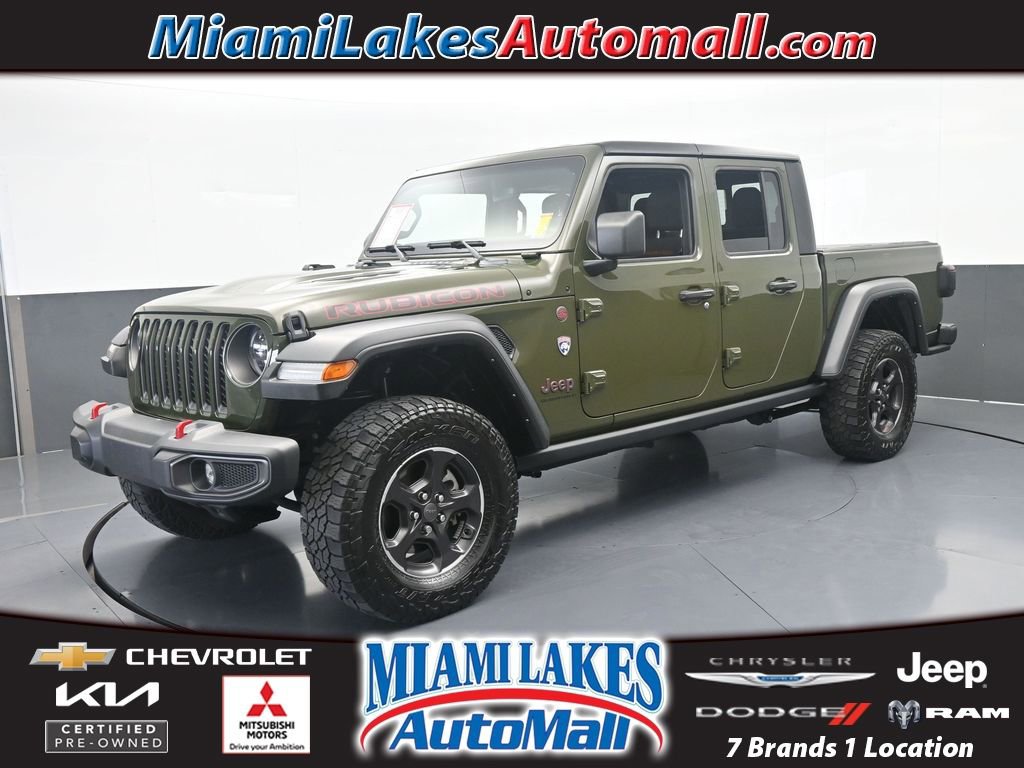 Used 2023 Jeep Gladiator Rubicon w/ LED Lighting Group AWD/4WD image 1