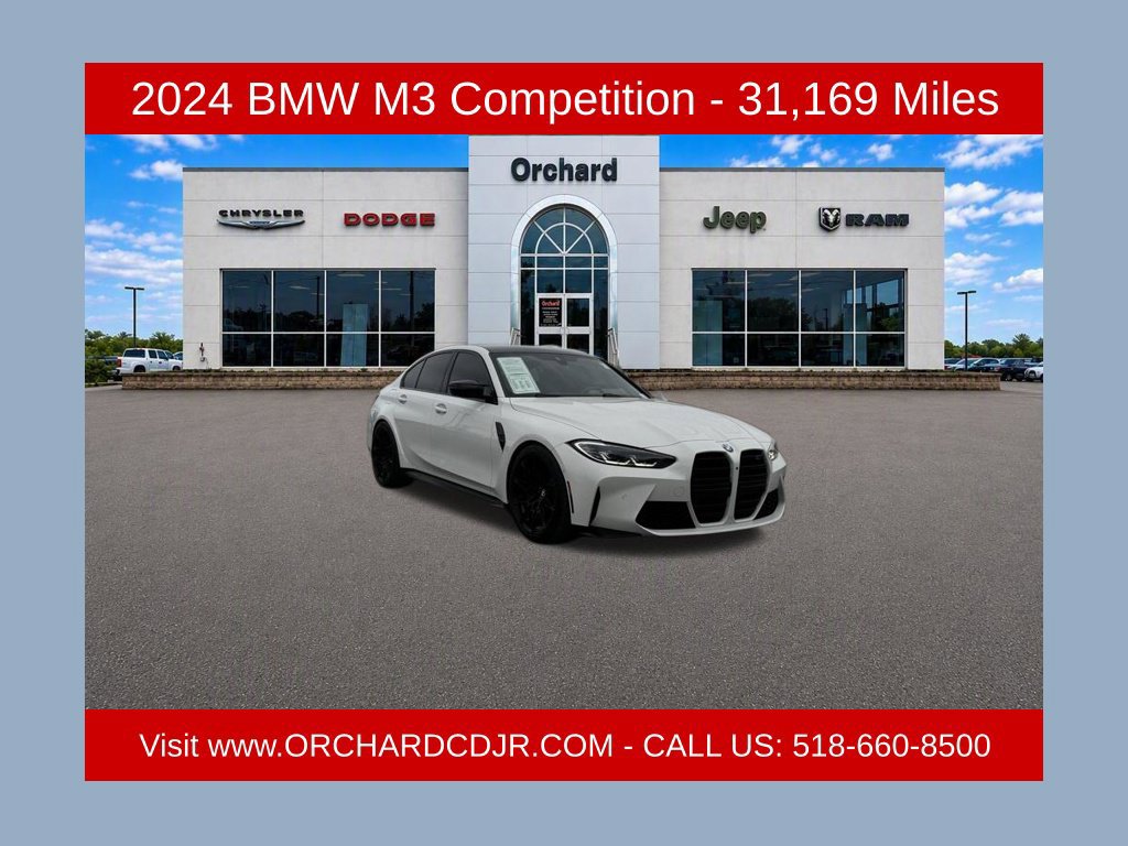 Used 2024 BMW M3 Competition w/ Executive Package
