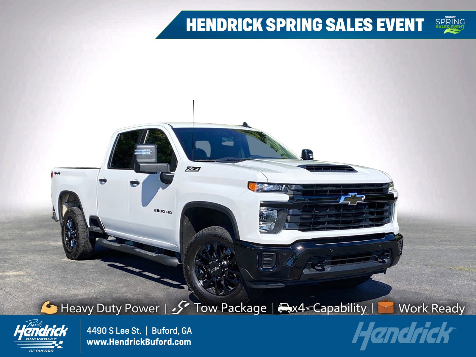 Used 2026 Chevrolet Silverado 2500 Custom w/ Custom Value Package image 1