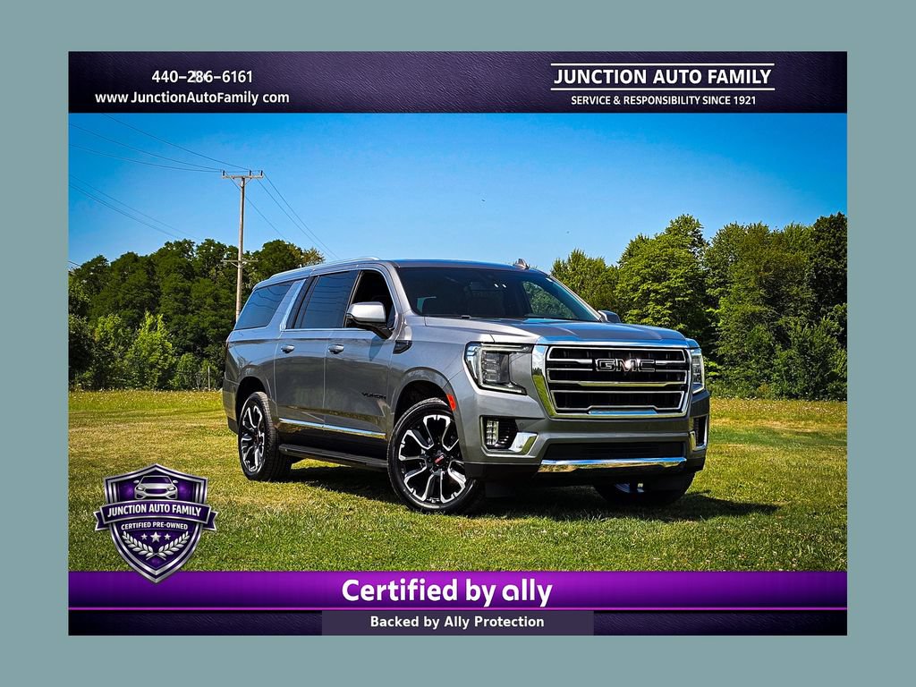 Used 2022 GMC Yukon XL SLT w/ SLT Premium Package AWD/4WD image 1