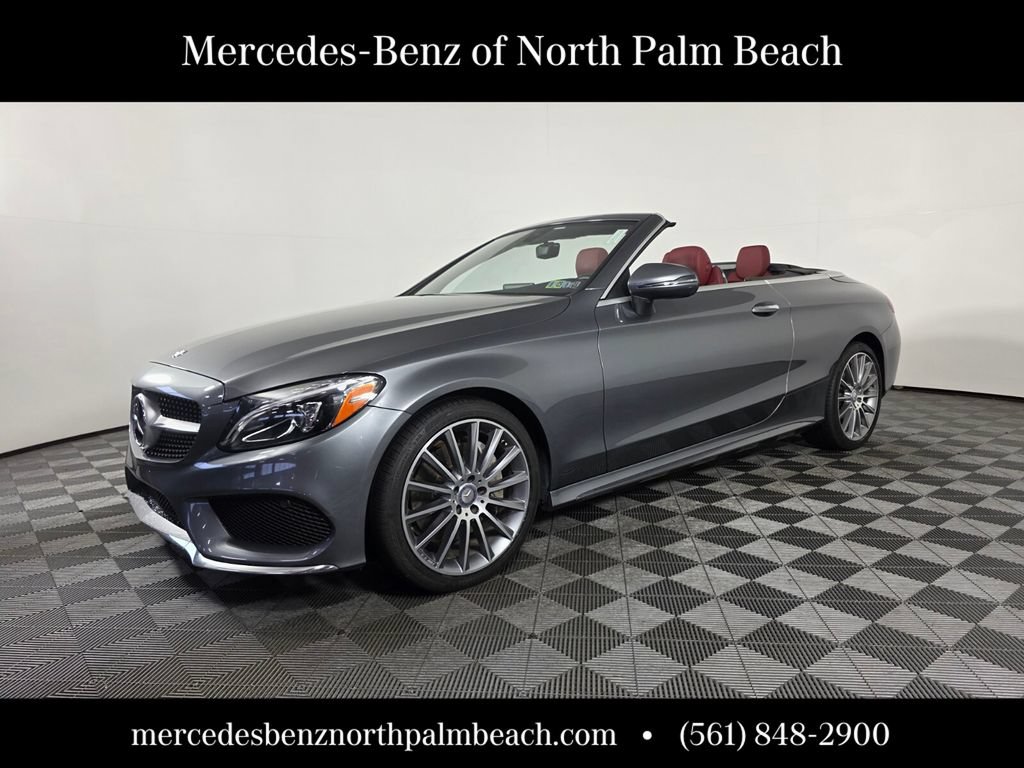 Certified 2017 Mercedes-Benz C 300 4MATIC Cabriolet image 1