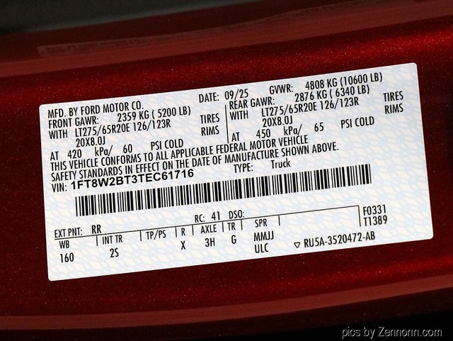 New 2026 Ford F250 XLT image 30