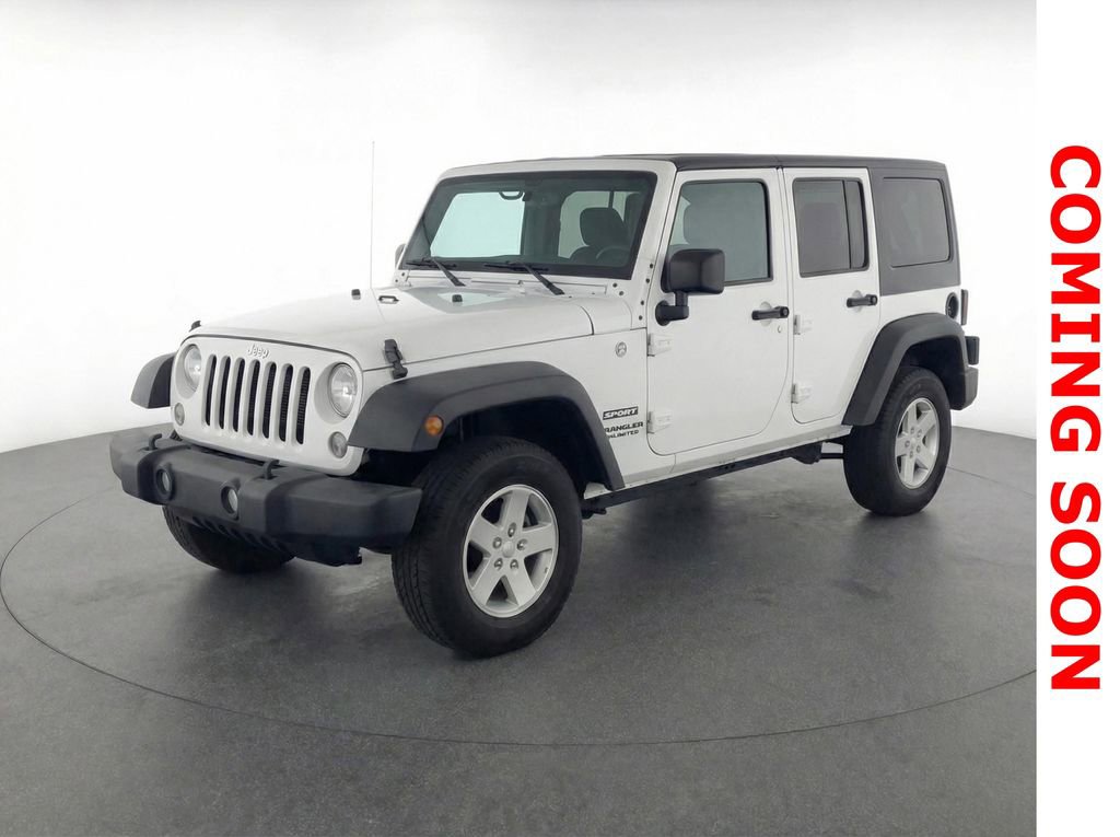 Used 2017 Jeep Wrangler Unlimited Sport w/ Quick Order Package 24S