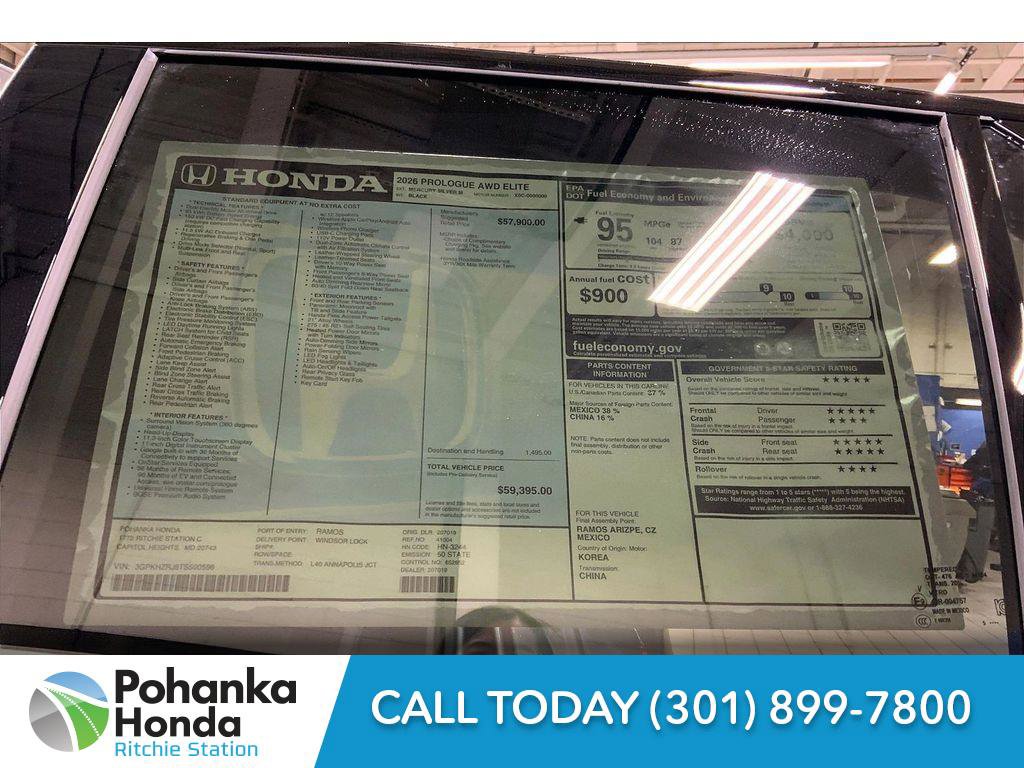 New 2026 Honda Prologue Elite image 22