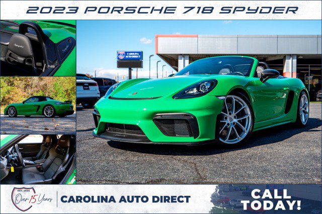 Used 2023 Porsche 718 Boxster Spyder