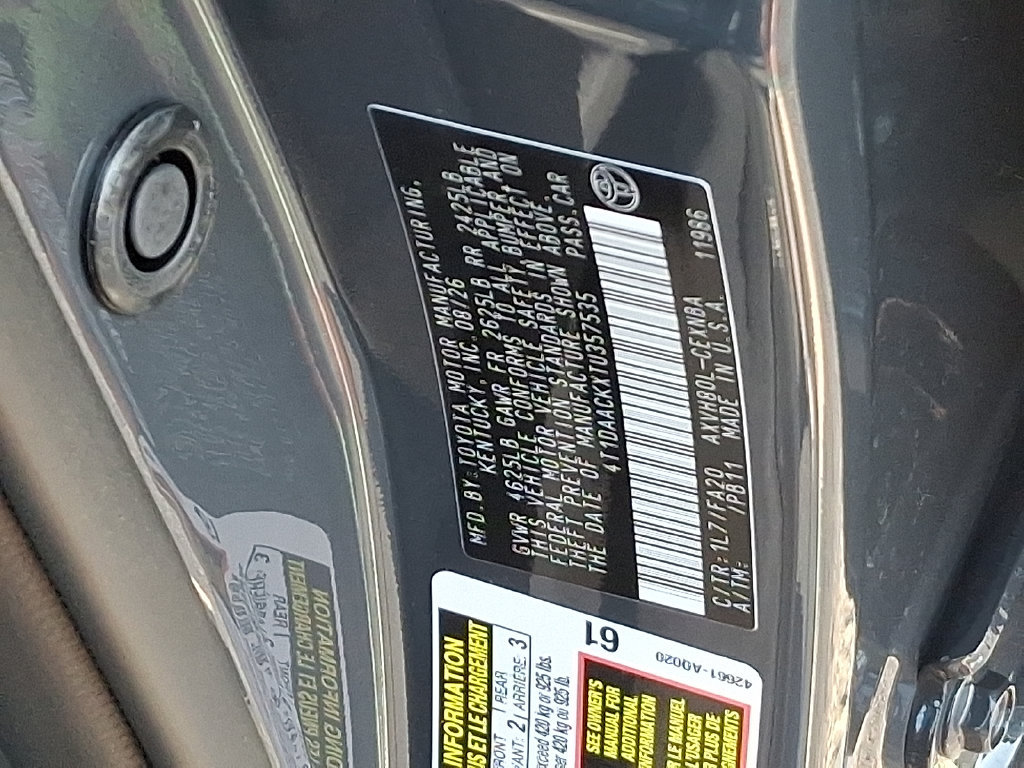 Used 2026 Toyota Camry LE FWD image 27