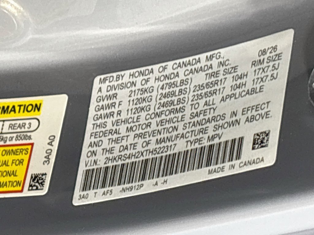New 2026 Honda CR-V LX image 24