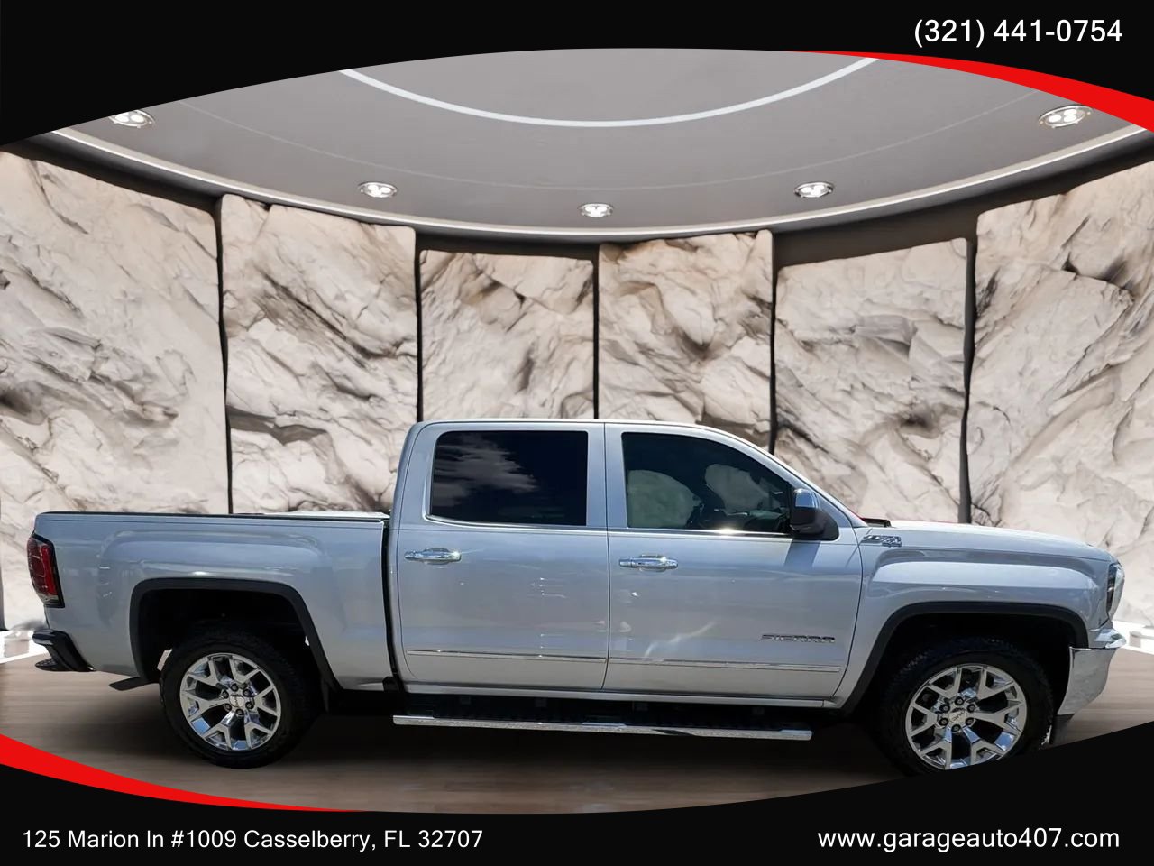 Used 2017 GMC Sierra 1500 SLT w/ SLT Premium Package AWD/4WD image 8