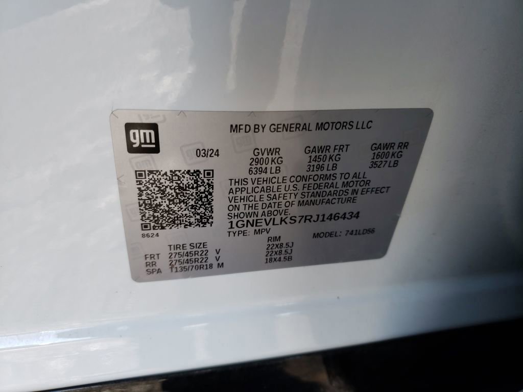 Used 2024 Chevrolet Traverse RS image 29