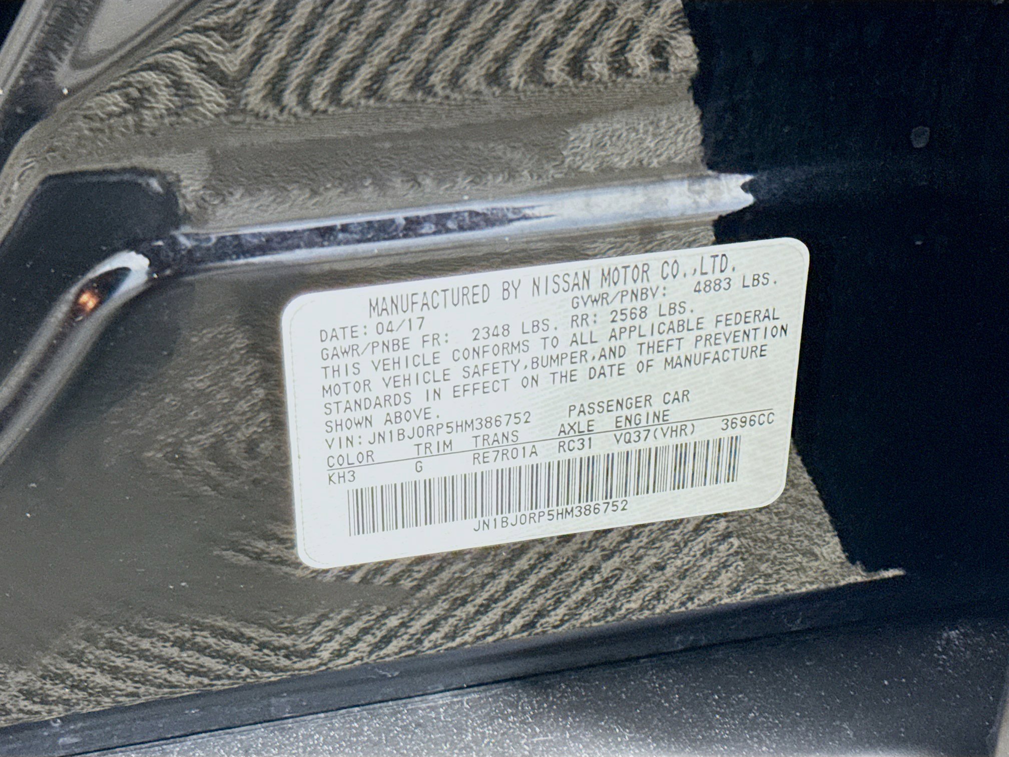 Used 2017 INFINITI QX50 2WD w/ Deluxe Touring Package image 40