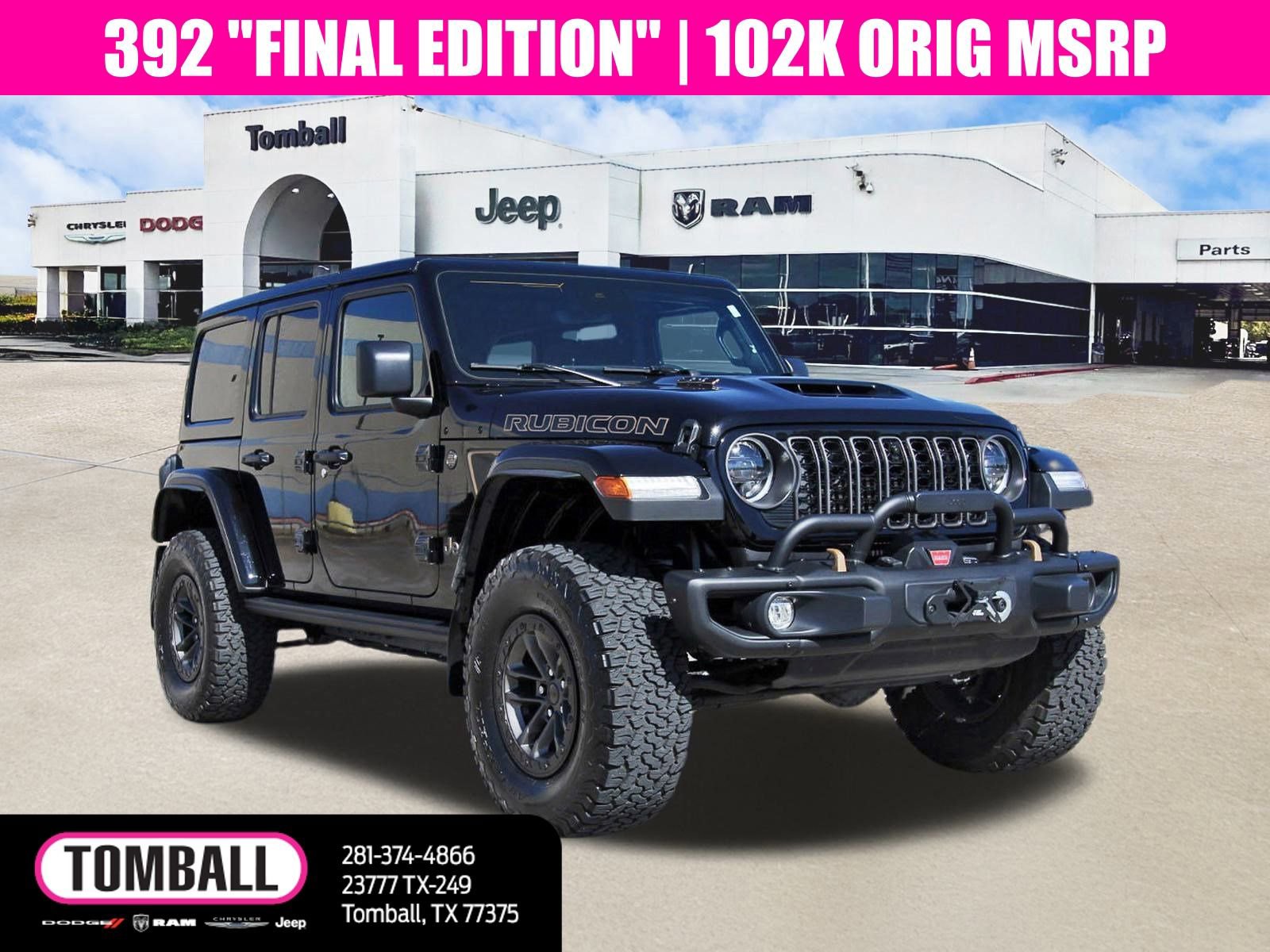 Used 2024 Jeep Wrangler Rubicon 392
