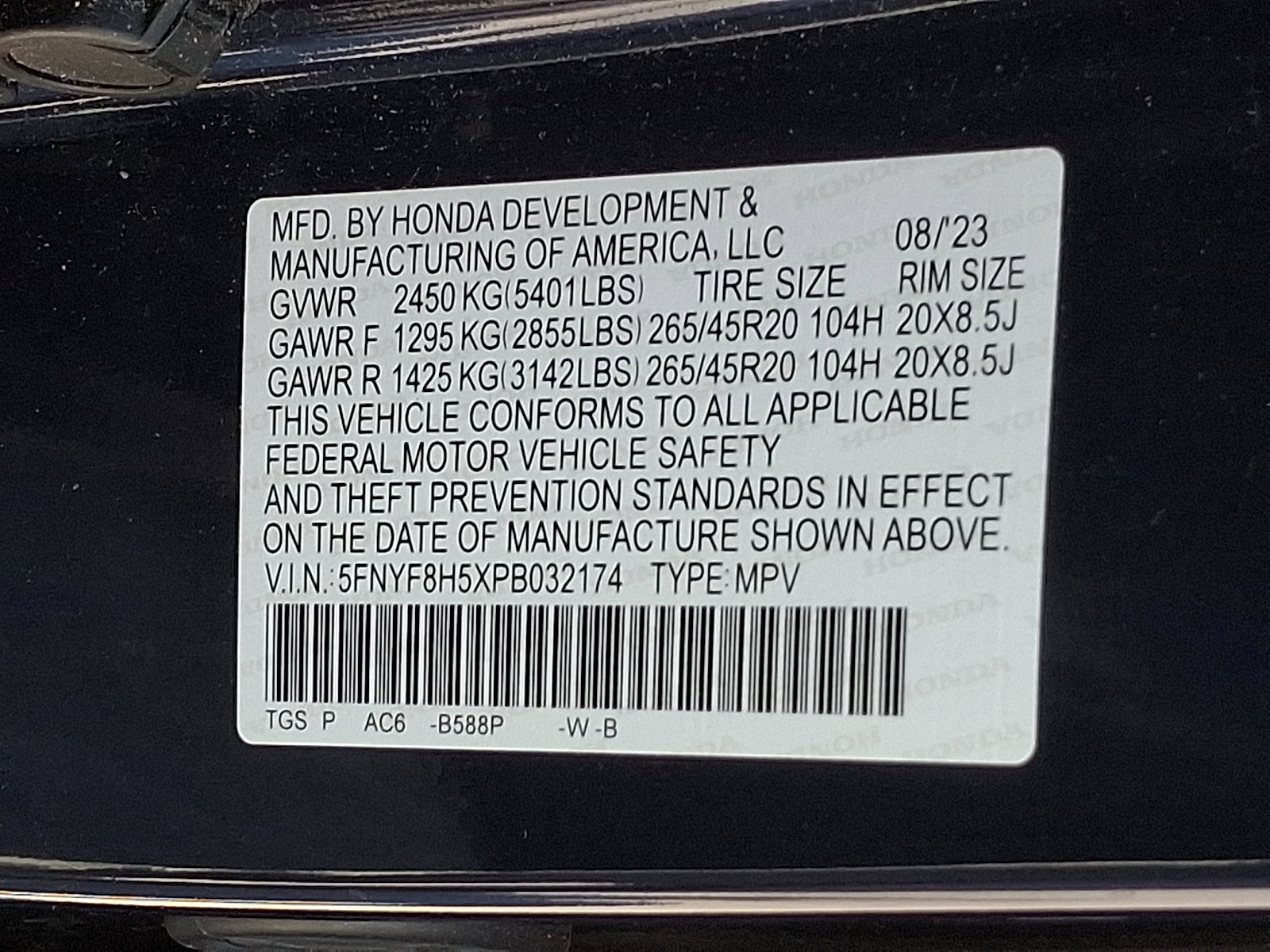 Used 2023 Honda Passport EX-L image 28