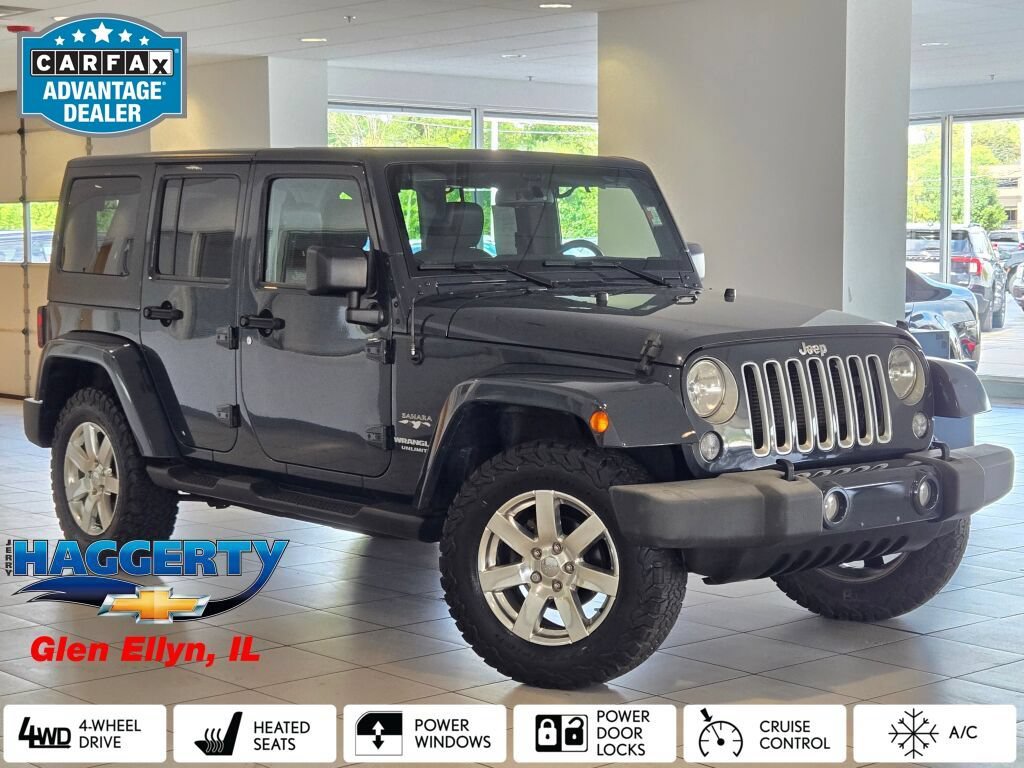 Used 2017 Jeep Wrangler Unlimited Sahara
