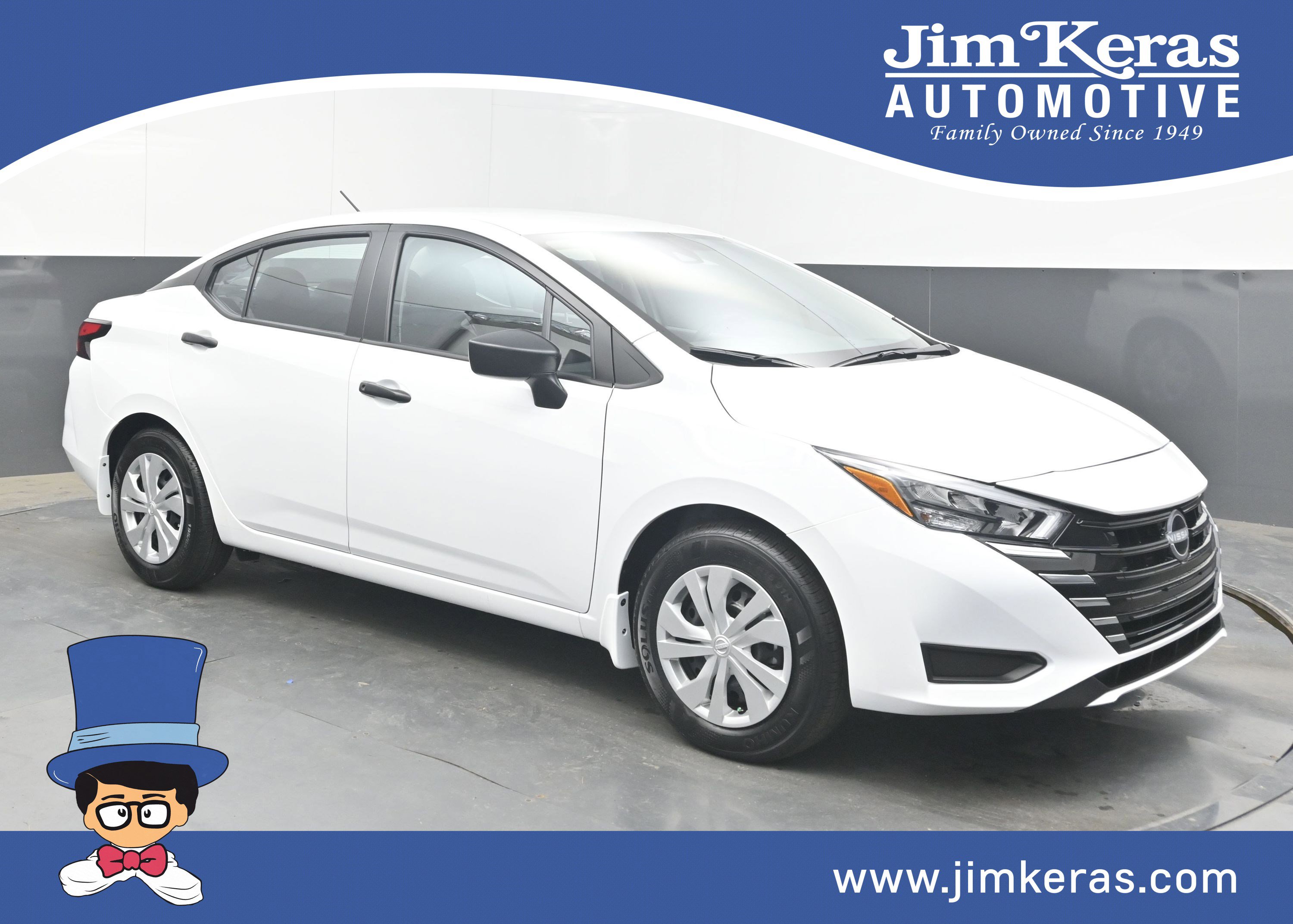Certified 2025 Nissan Versa S w/ Trunk Package