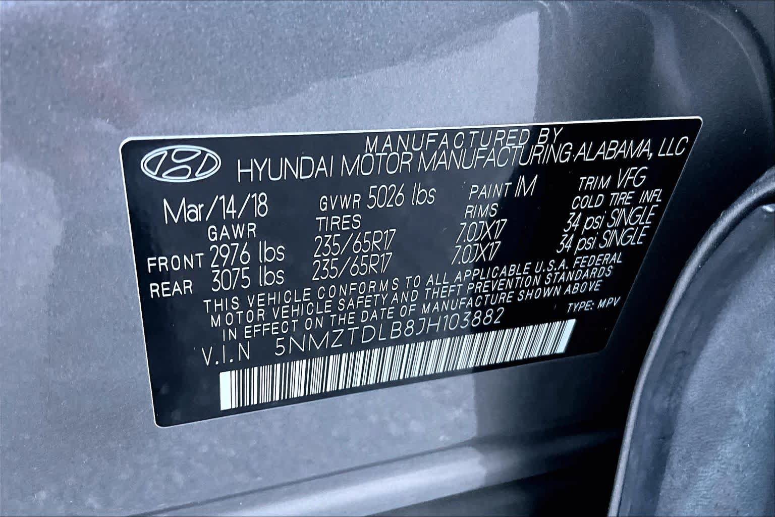 Used 2018 Hyundai Santa Fe Sport AWD/4WD image 33