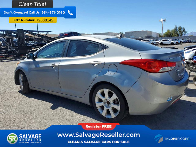 Used 2012 Hyundai Elantra Limited w/ Technology Pkg 5 FWD image 3