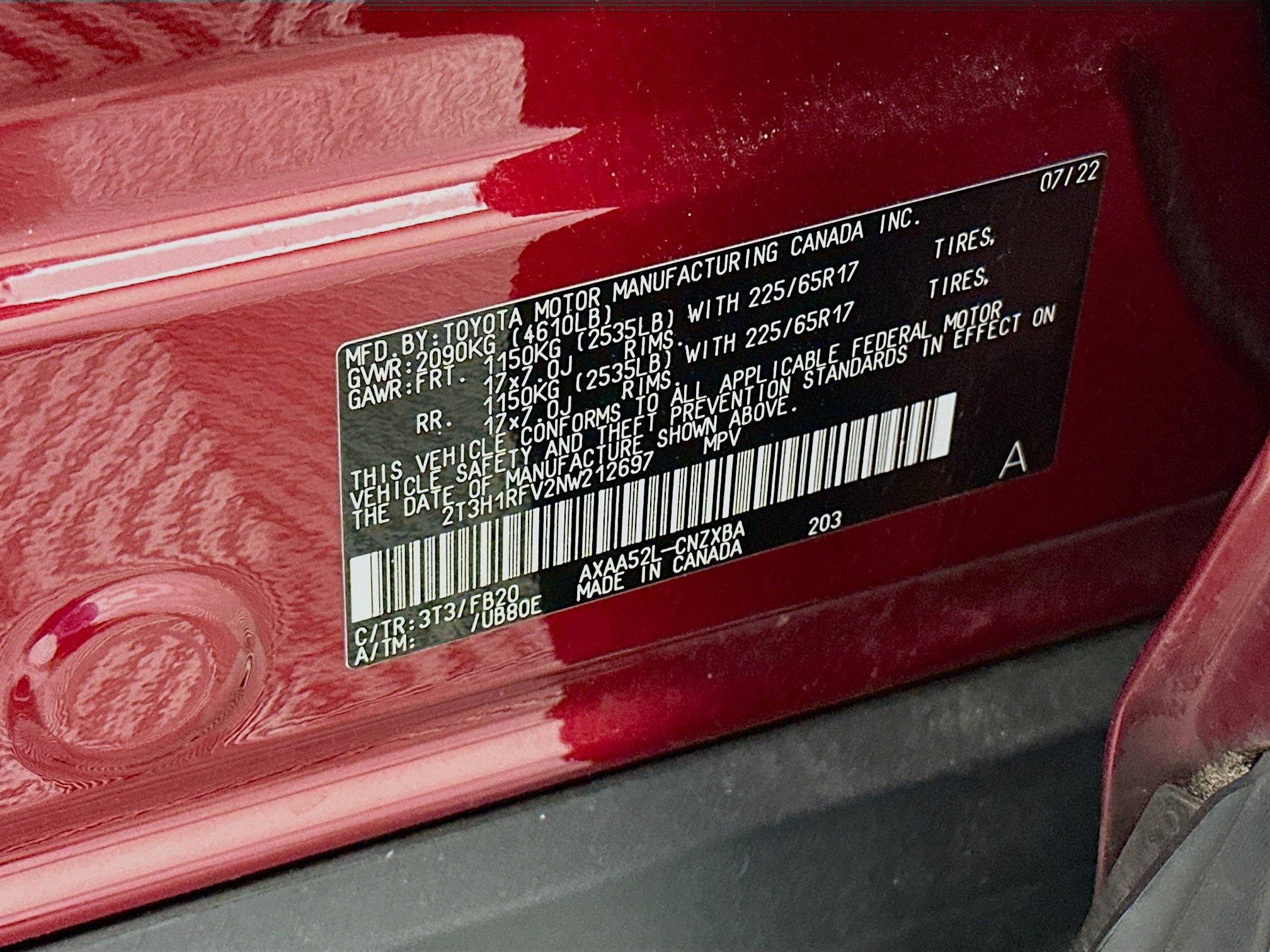 Used 2022 Toyota RAV4 LE image 12