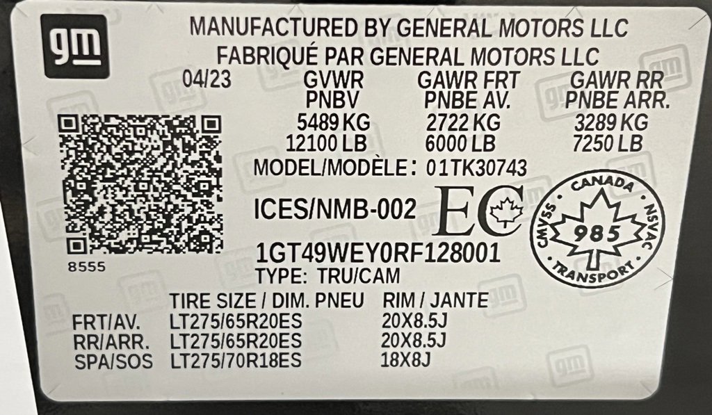 Used 2024 GMC Sierra 3500 Denali w/ Denali Reserve Package image 68