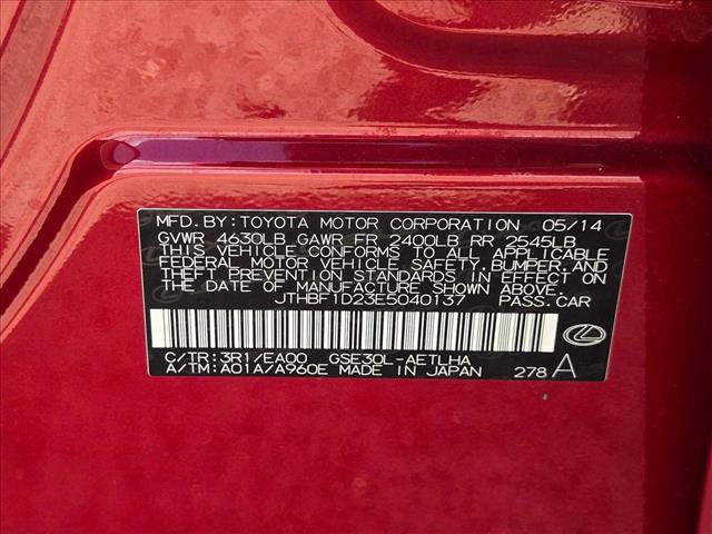 Used 2014 Lexus IS 250 w/ Navigation Package RWD image 26