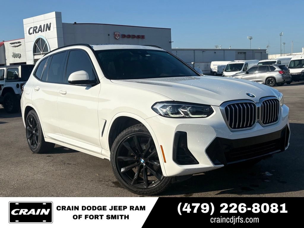 Used 2022 BMW X3 xDrive30i w/ M Sport Package 2