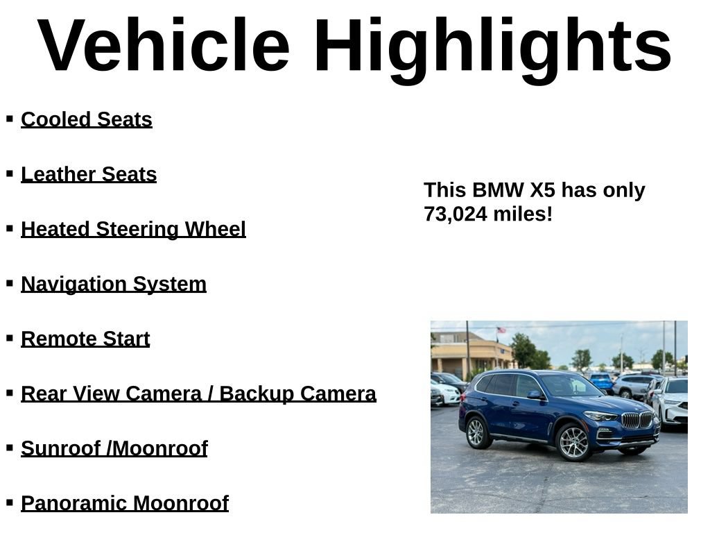 Used 2020 BMW X5 xDrive40i w/ Premium Package AWD/4WD image 38
