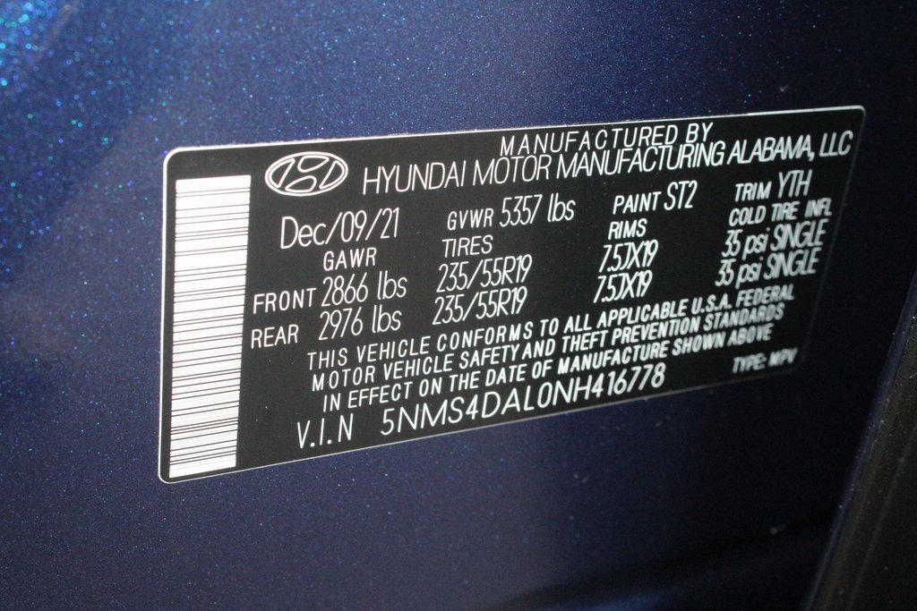 Used 2022 Hyundai Santa Fe Limited w/ Cargo Package image 73