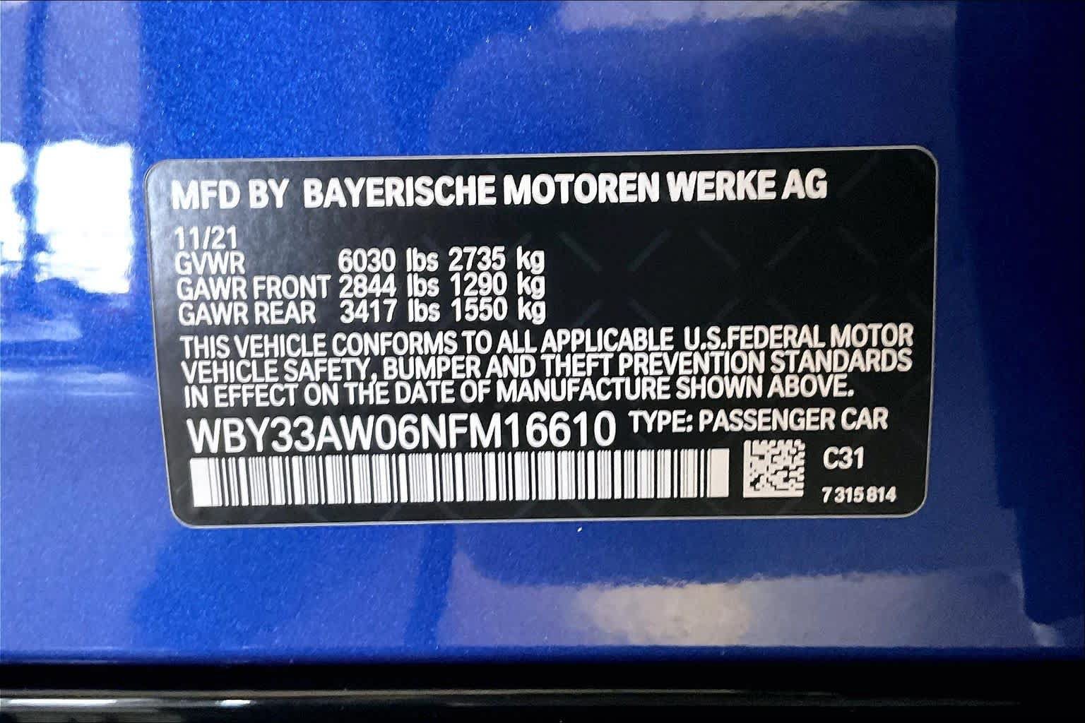 Used 2022 BMW i4 M50 w/ Premium Package AWD/4WD image 31