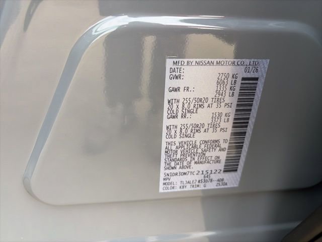 New 2026 Nissan Pathfinder Platinum image 27