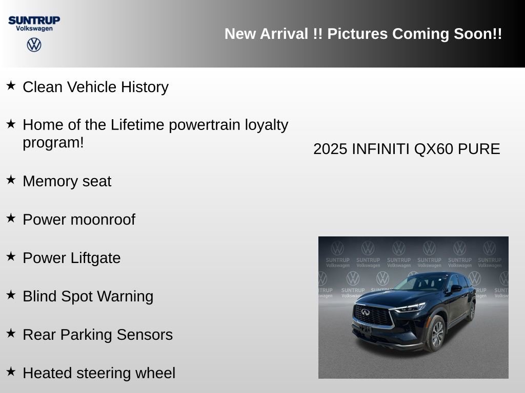 Used 2025 INFINITI QX60 Pure FWD image 5