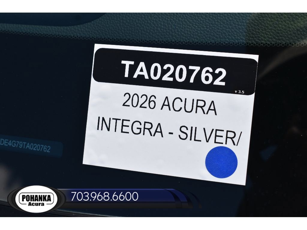 New 2026 Acura Integra A-Spec w/ Technology Package FWD image 33
