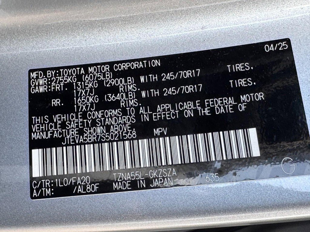 Certified 2025 Toyota 4Runner SR5 image 17