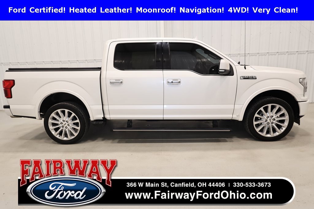 Certified 2019 Ford F150 Limited w/ Trailer Tow Package
