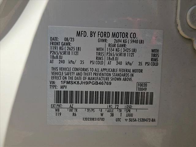 Used 2023 Ford Explorer Timberline w/ Timberline Technology Package AWD/4WD image 18