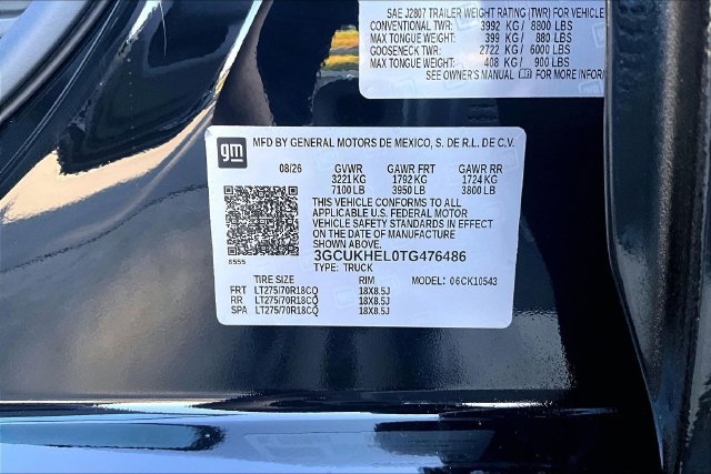 New 2026 Chevrolet Silverado 1500 ZR2 w/ Dark Appearance Package AWD/4WD image 13