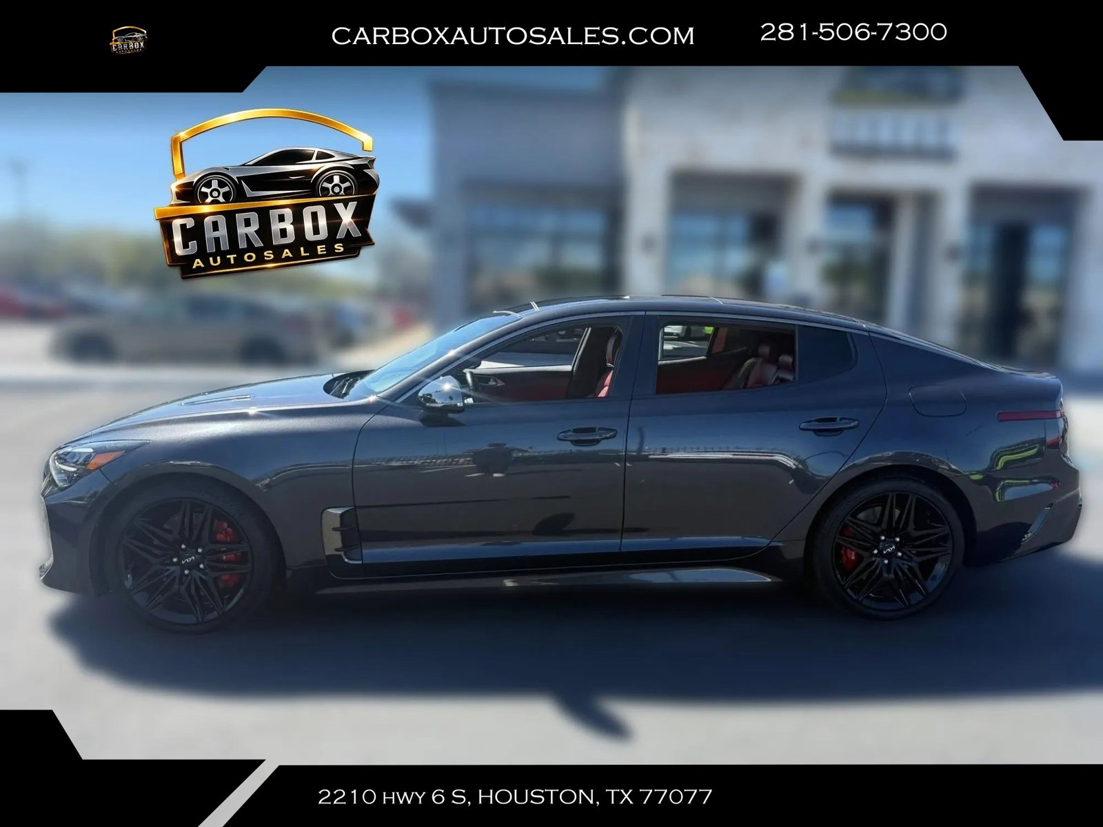 Used 2022 Kia Stinger GT1 w/ Red Interior Color Package AWD/4WD image 2