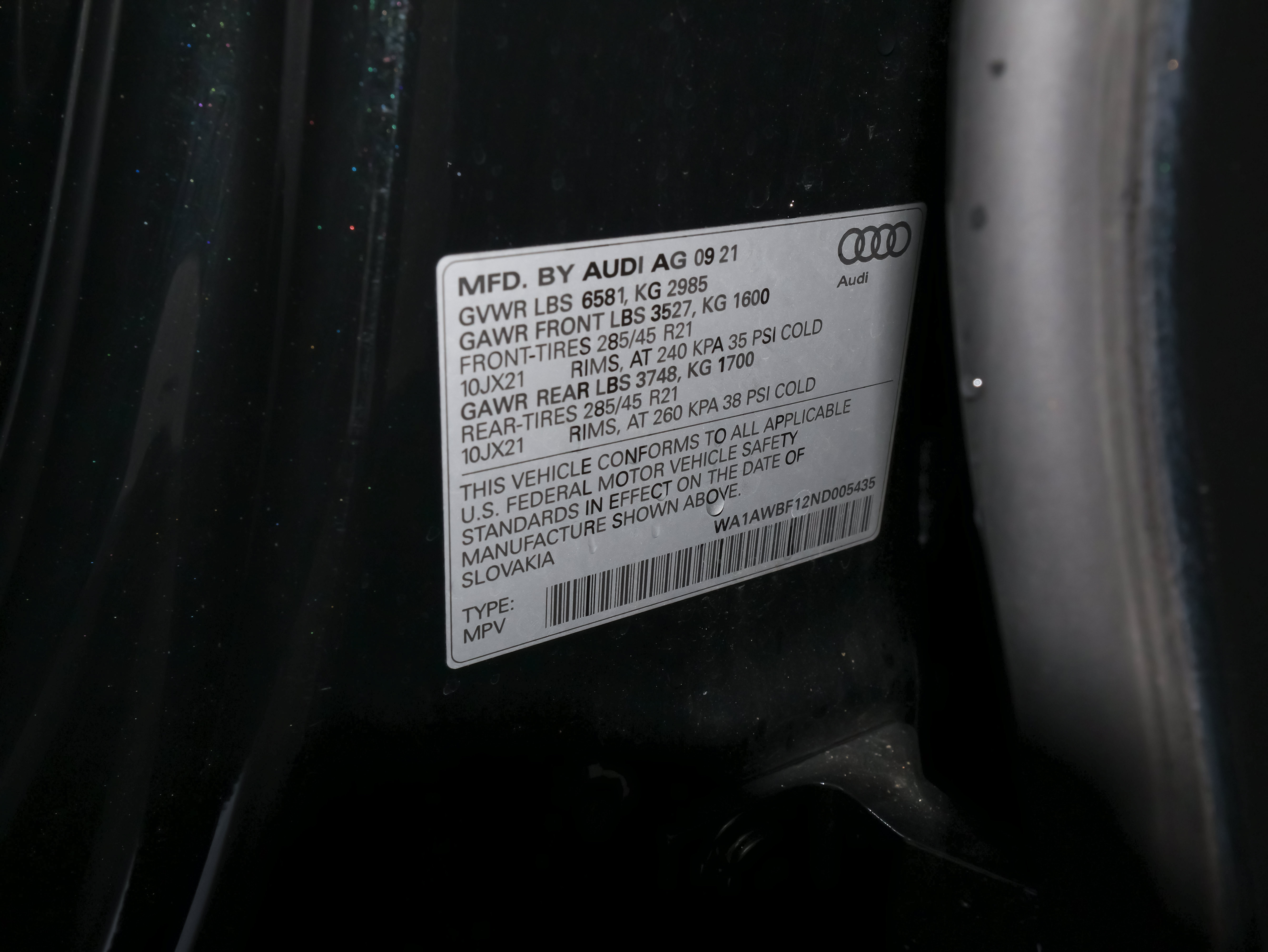 Used 2022 Audi SQ8 Premium Plus AWD/4WD image 67