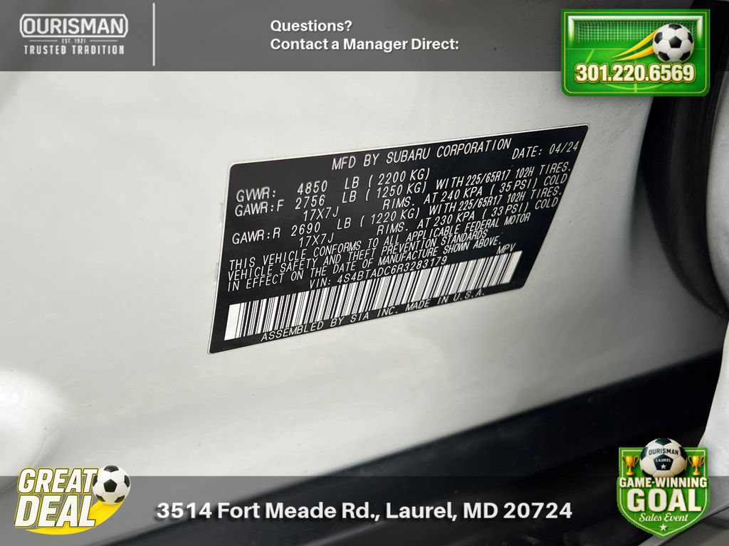 Used 2024 Subaru Outback Premium AWD/4WD image 32
