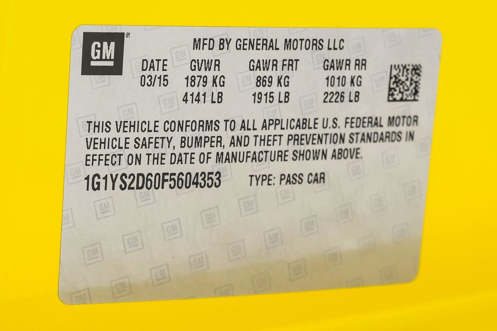 Used 2015 Chevrolet Corvette Z06 w/ 2LZ Preferred Equipment Group RWD image 64
