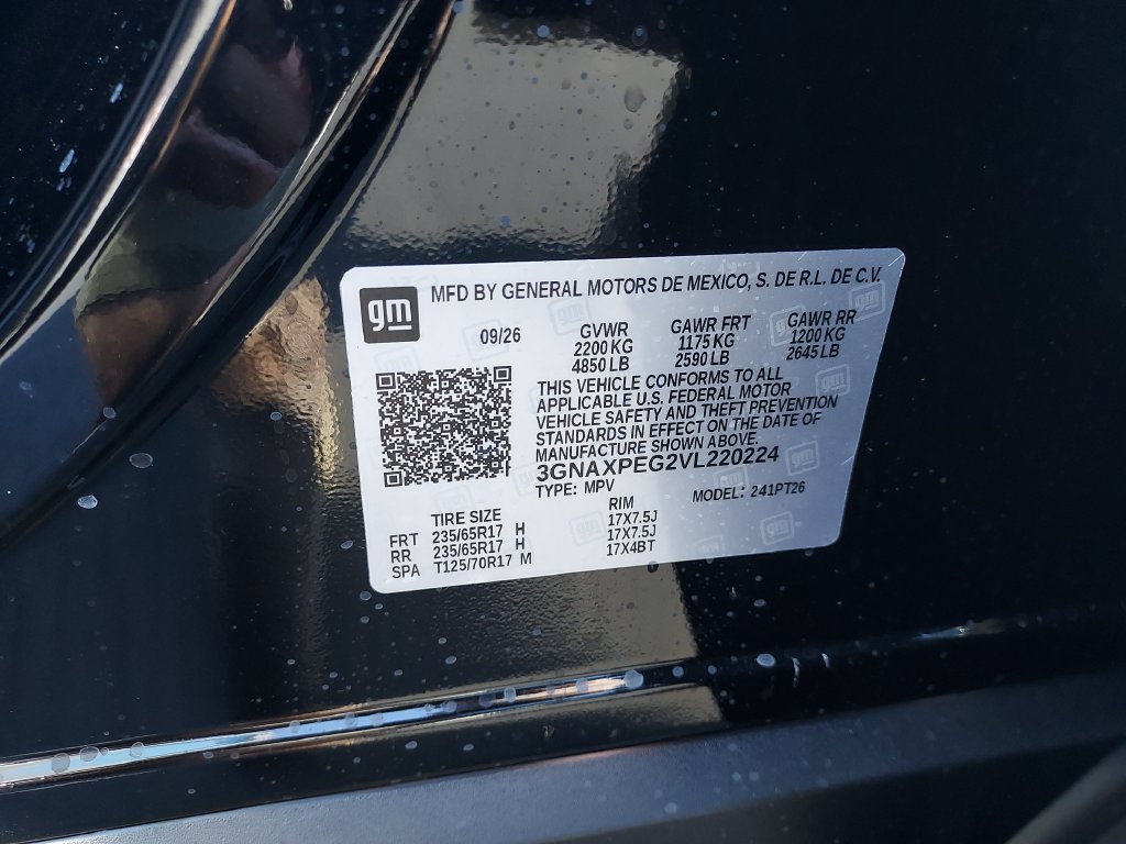 New 2027 Chevrolet Equinox LT w/ LPO, Floor Liner Package AWD/4WD image 24